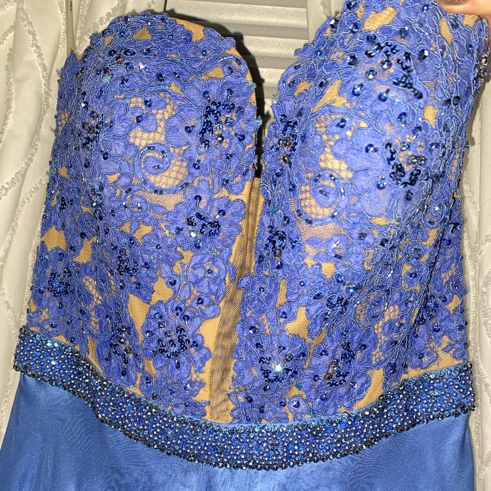 Periwinkle Sherri Hill Gown